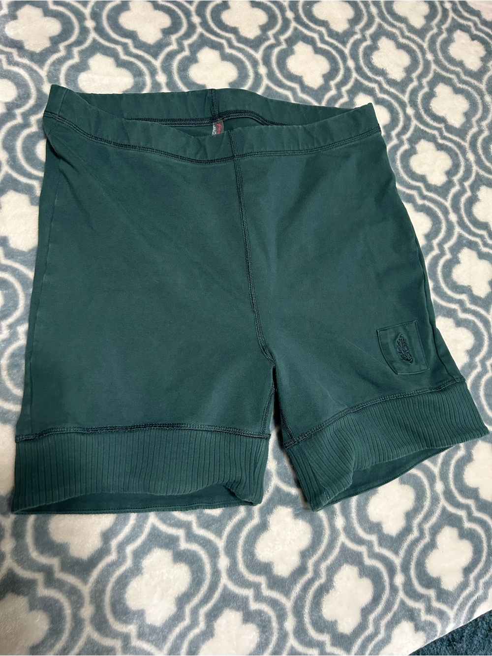 Free People Movement ribbed biker shorts size L